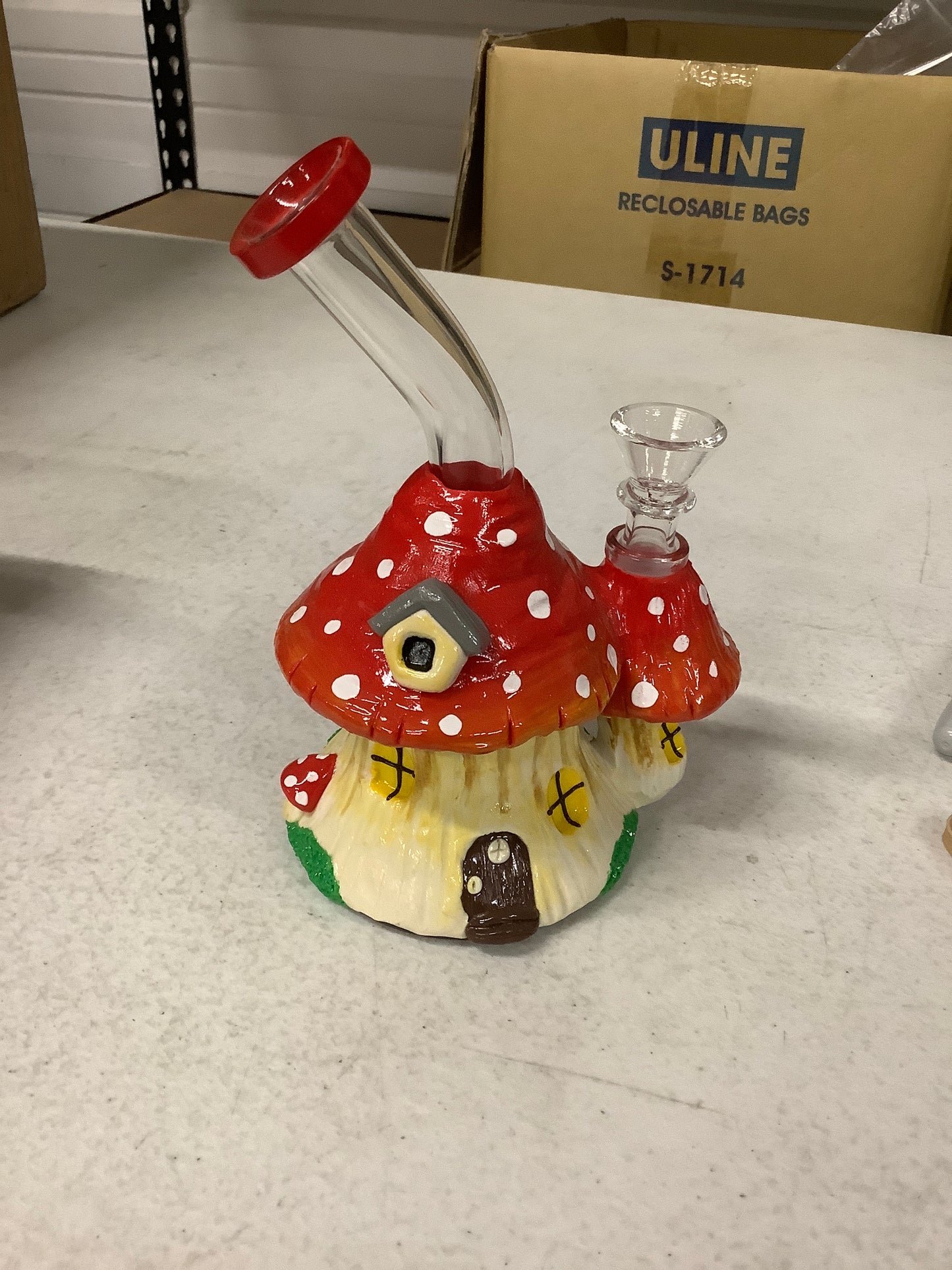 7" 3D Painted Rig w/ Showerhead Perc