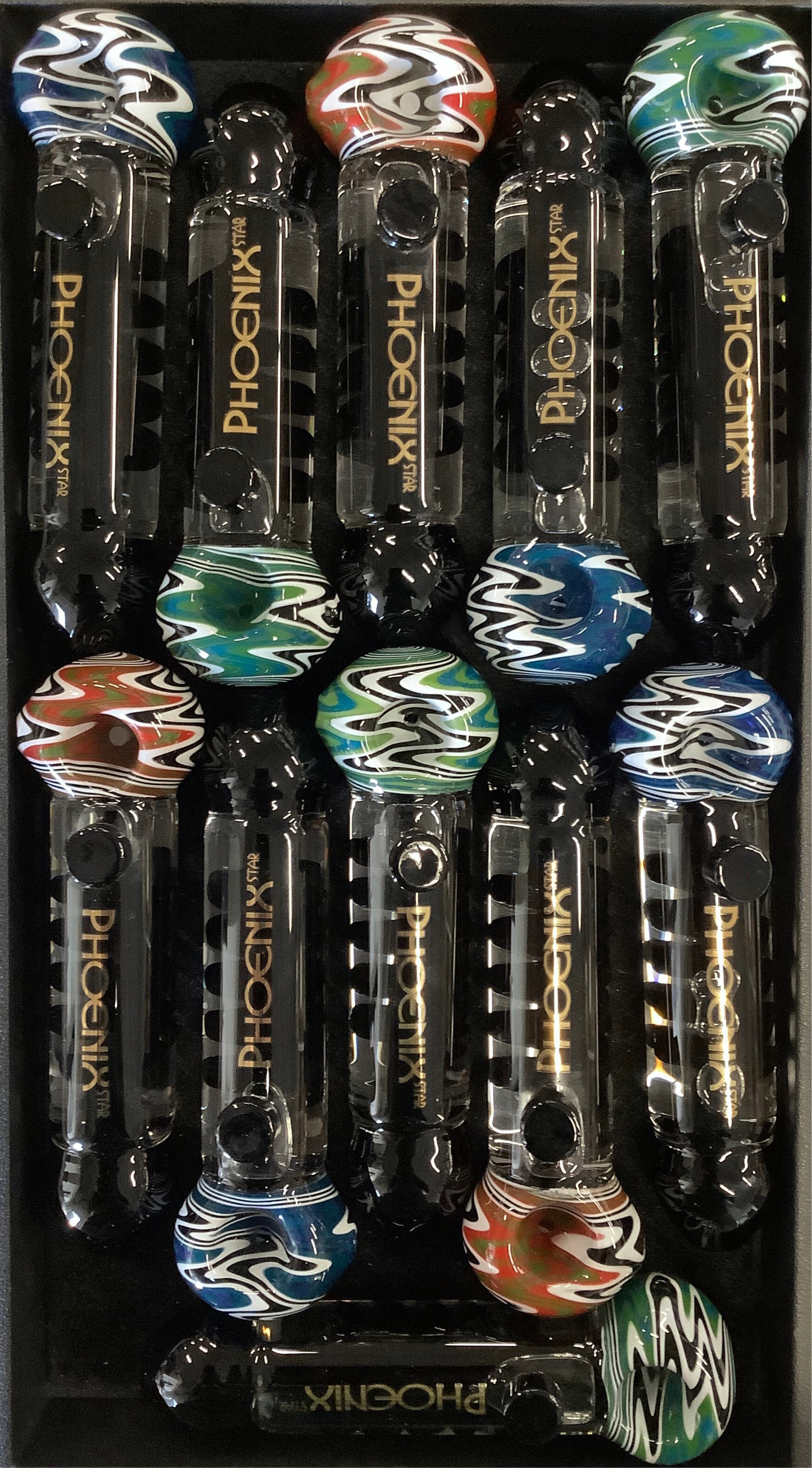 Phoenix 6" Glycerin Hand Pipe w/ Wig Wag