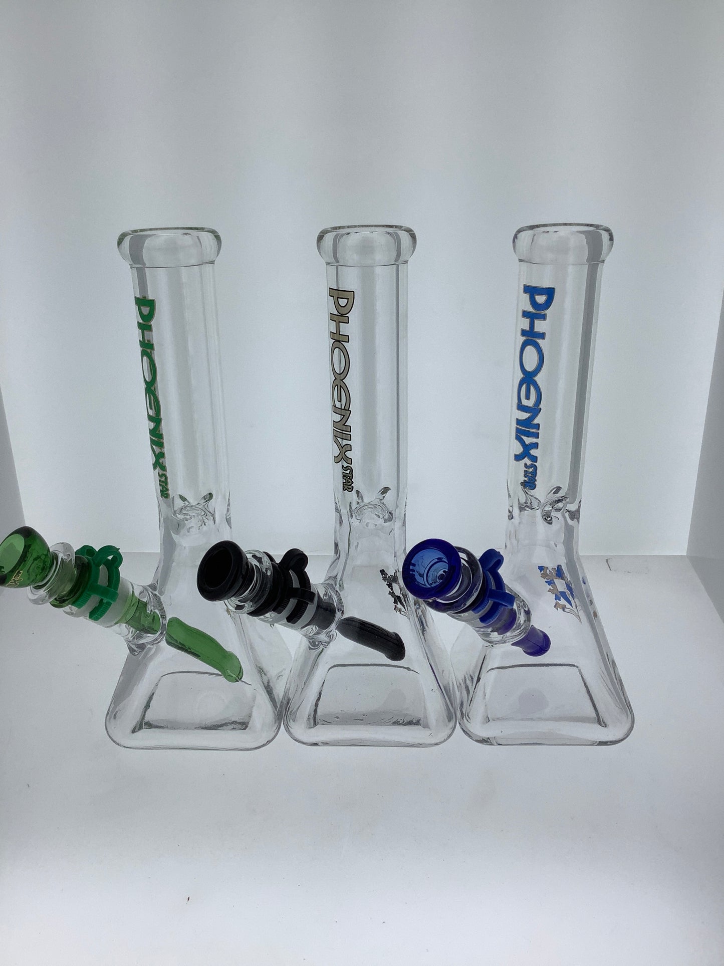 Phoenix Square Base Beaker w/ Ice Catch