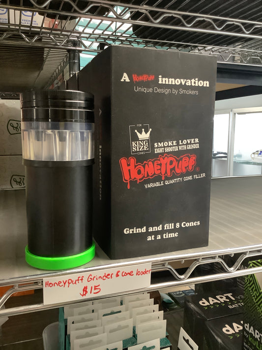 Honeypuff Grinder & Cone Loader