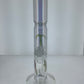 12"Holographic Straight Tube w/ UV Showerhead Perc