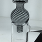 Clear Bubble Cap w/ Color Line Work