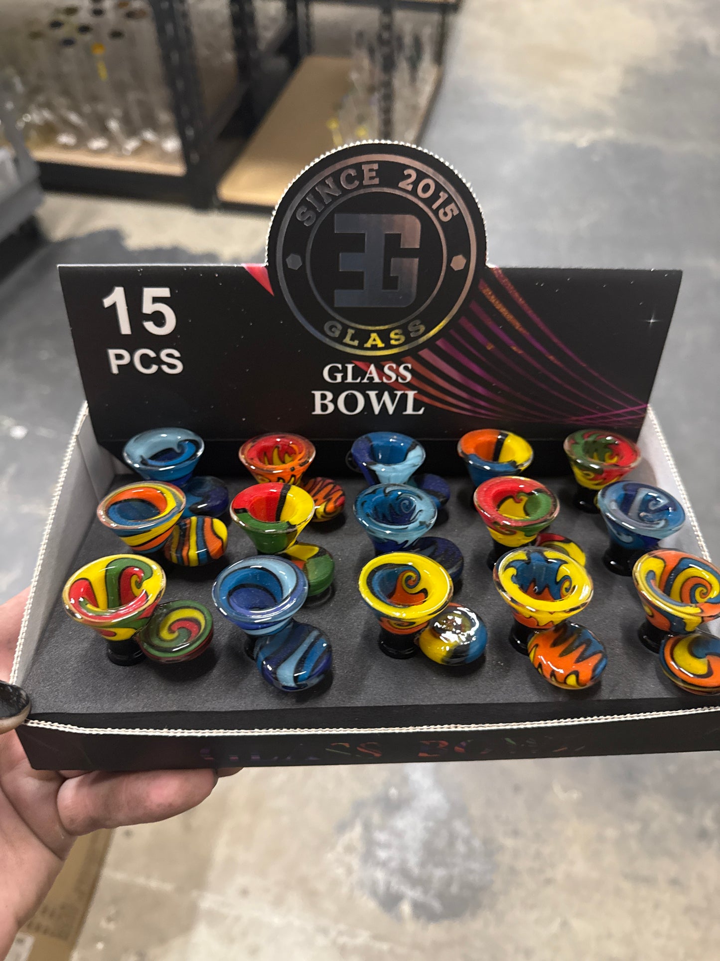 18mm Assorted Linework Slide Display