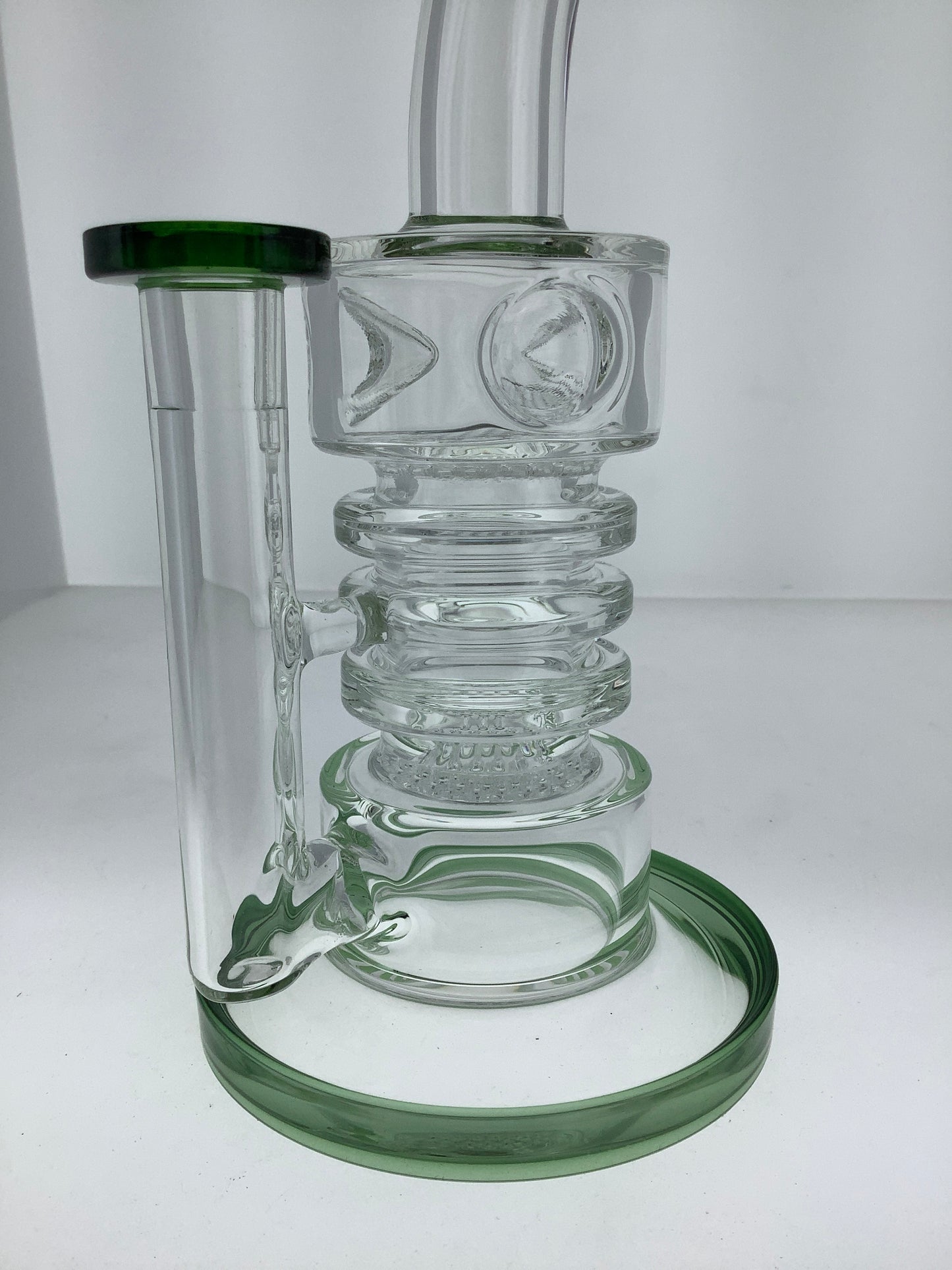 10" Color Accent Rig w/ Mirias Rings & Double Honeycomb