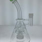 8" Pyramid Fab Rig w/ Showerhead Perc