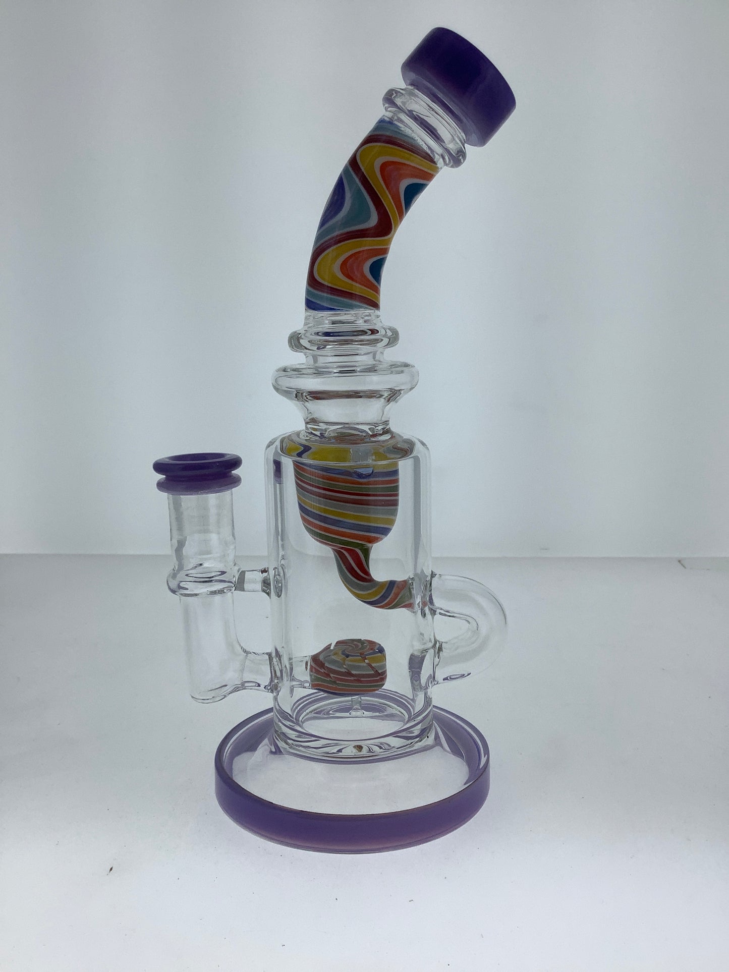 9in WigWag Incycler with Colored Accents