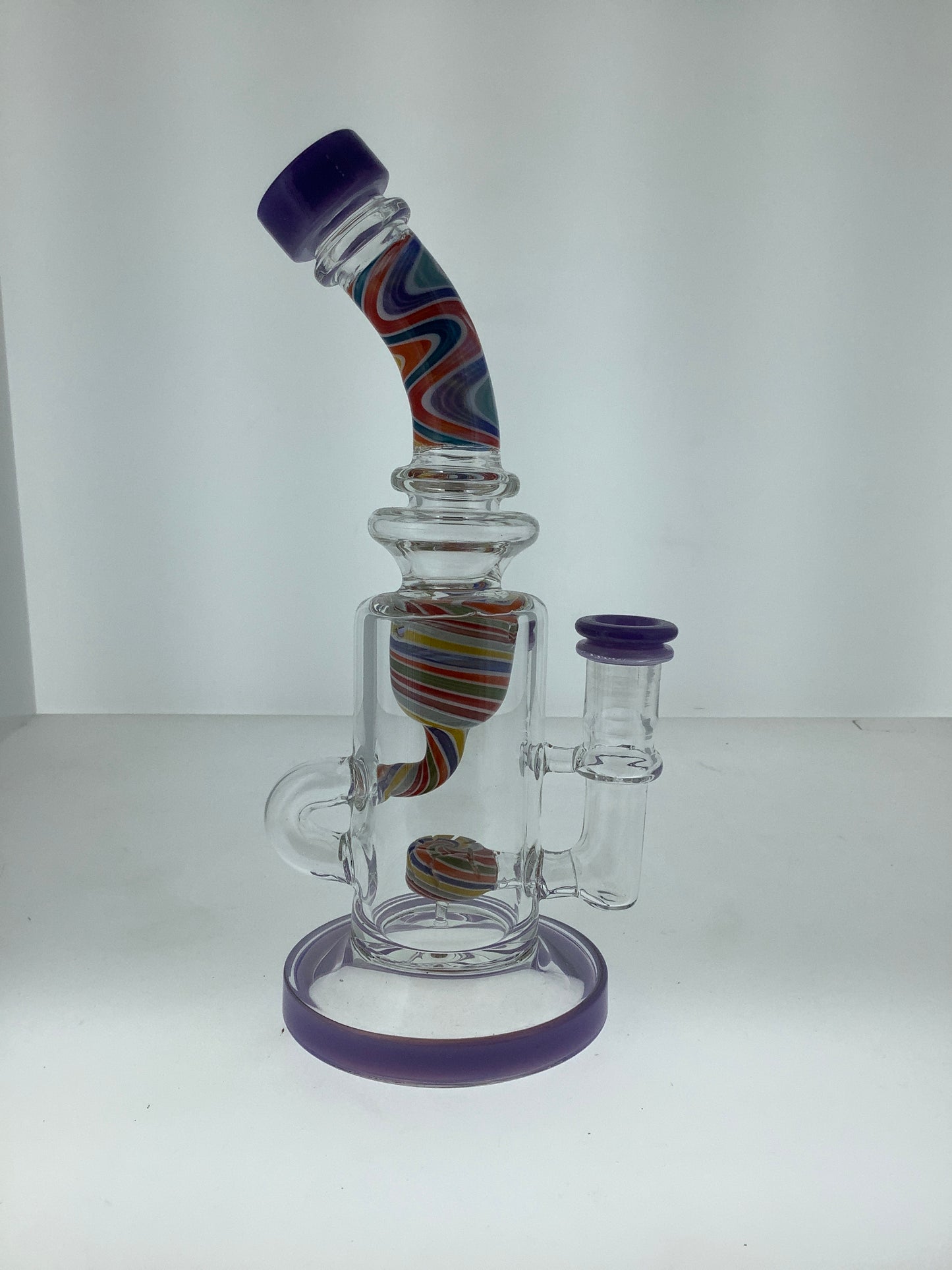 9in WigWag Incycler with Colored Accents
