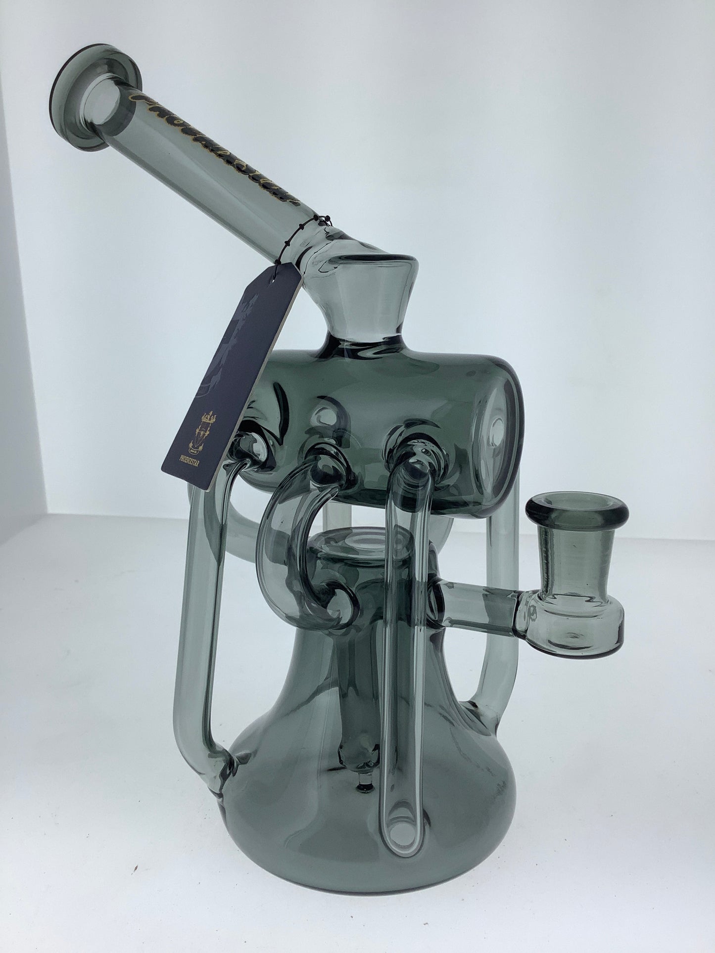 Phoenix 8" Full Color Recycler Rig w/ Dual Uptake