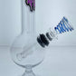 7" Graphic Bubble Beaker on Pedestal