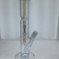 12"Holographic Straight Tube w/ UV Showerhead Perc