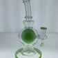 8" Rig w/ Color Suspended Ball & Showerhead Perc