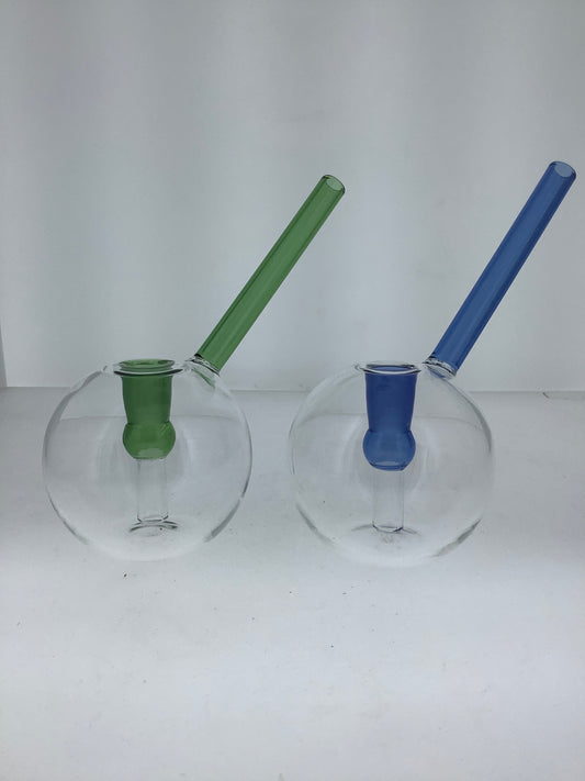 6" Mini Ball Rig w/ Color Straw