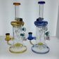 Phoenix 10" Bubble Trap Rig w/ Triple Marble