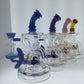 Diamond Glass Rig w/ Color Stem Line Perc