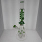 Phoenix 18" Glycerin Beaker w/ Quad Showerhead Perc