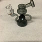 5" Full Color Mini Recycler Rig w/ Opal Marble