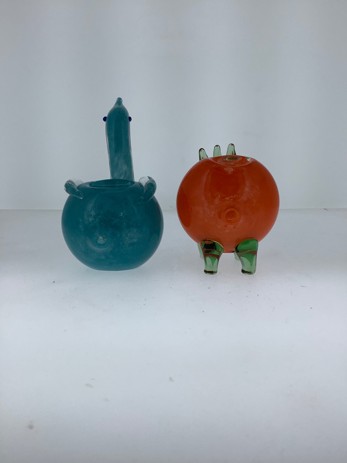 Fritted Animal Hand Pipe