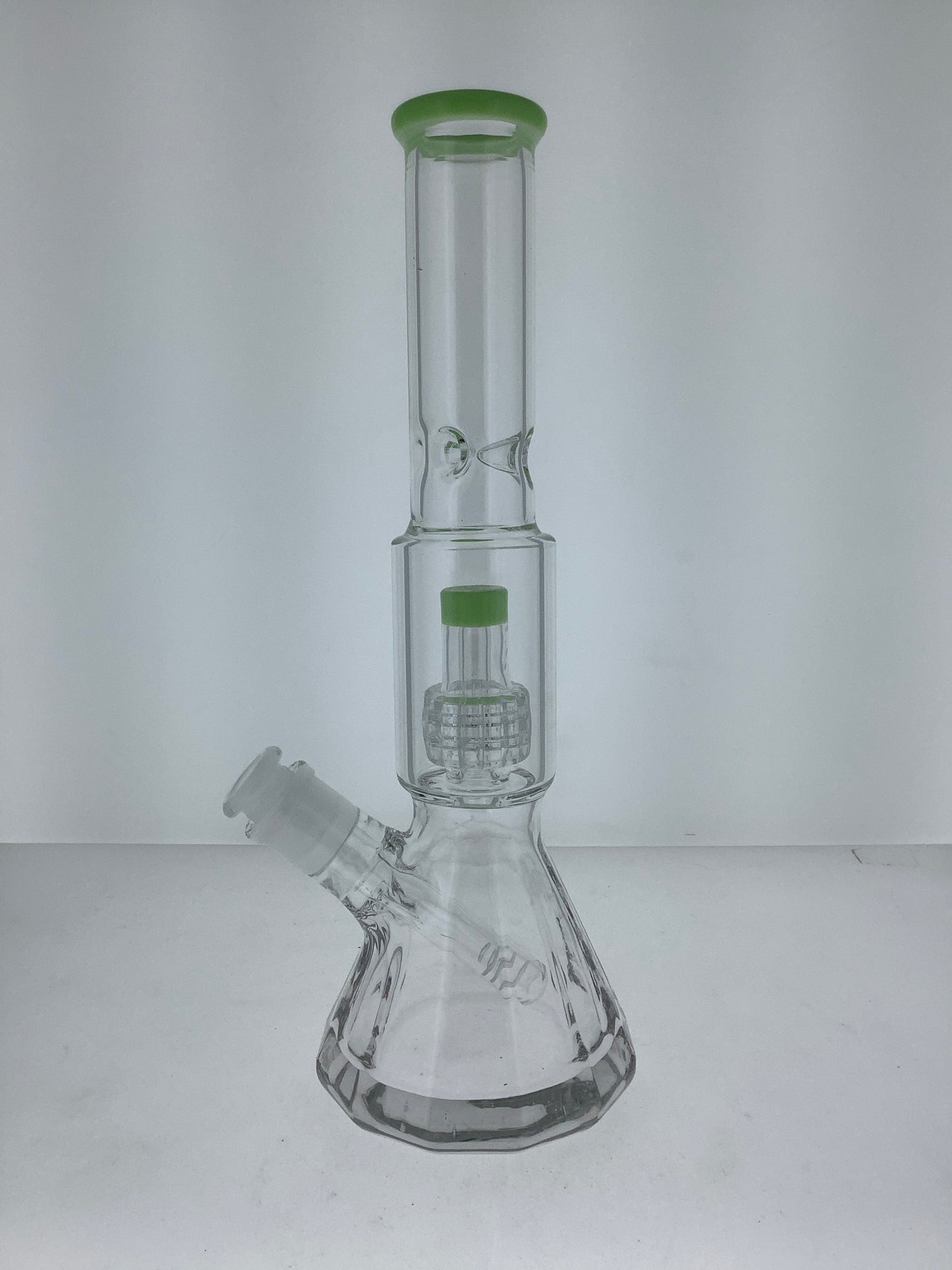 13" Diamond Base Beaker w/ Color Perc