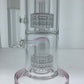 11" Double Matrix Perc Rig w/ Color Accents