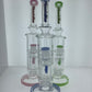 Phoenix 12" Color Rig w/ Showerhead & Tree Arm Perc