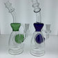 9" Color Ball Bent Neck Recycler