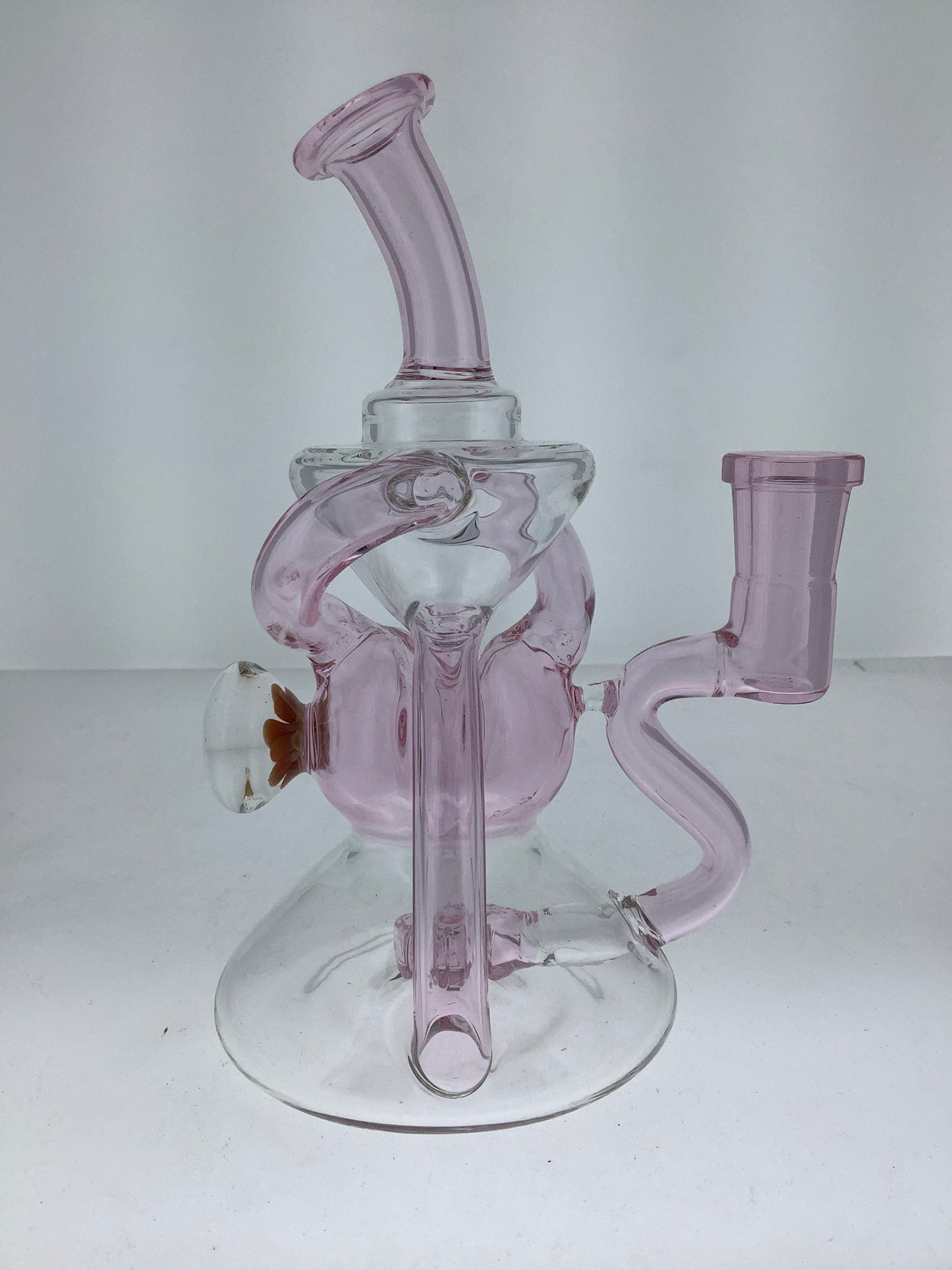 8" Color Recycler w/ Showerhead Perc & Flower Marble