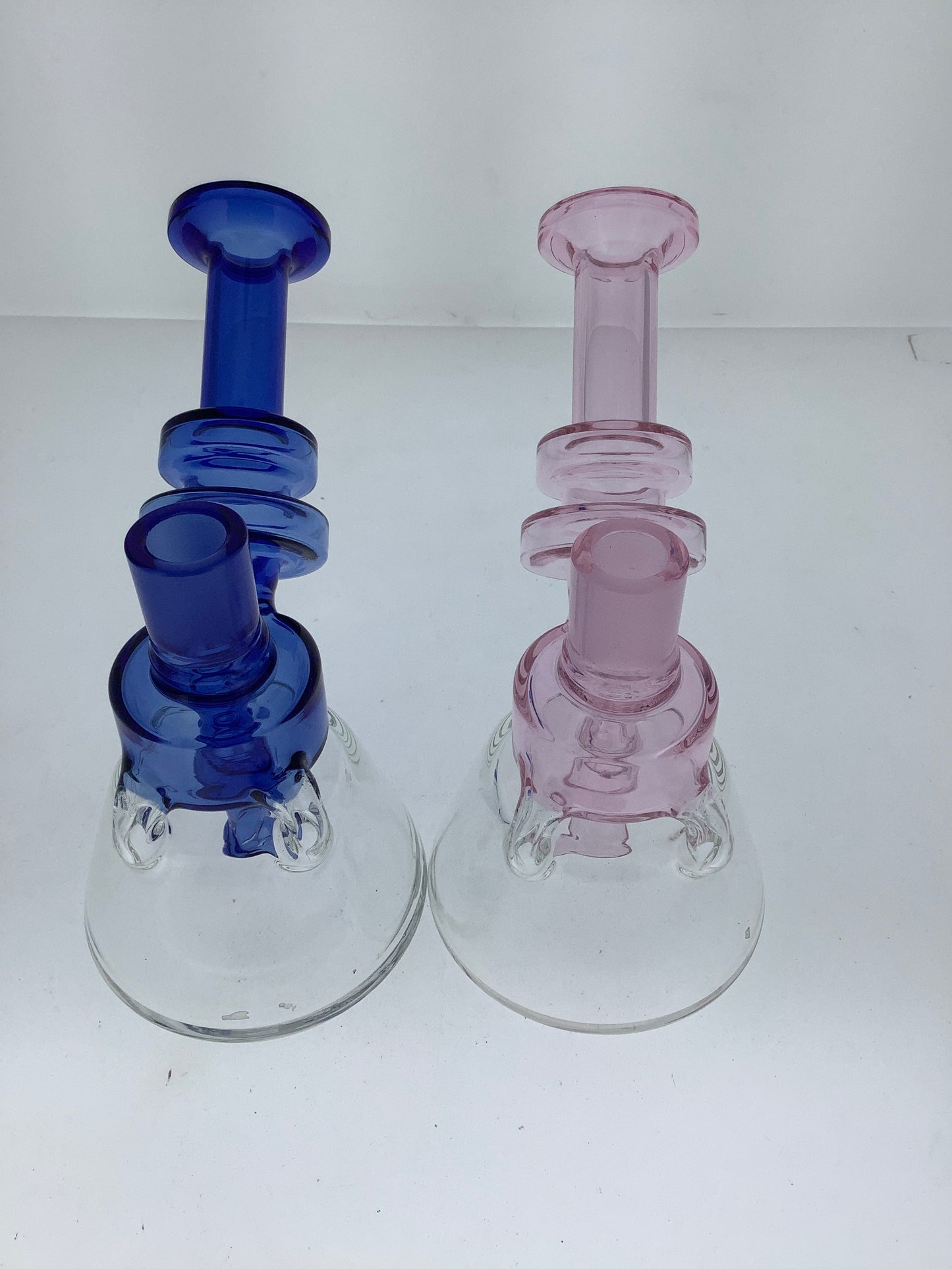 7" Half Color Recycler w/ Bent Neck