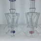 8" Double Uptake Recycler w/ Showerhead Perc & Pass Through