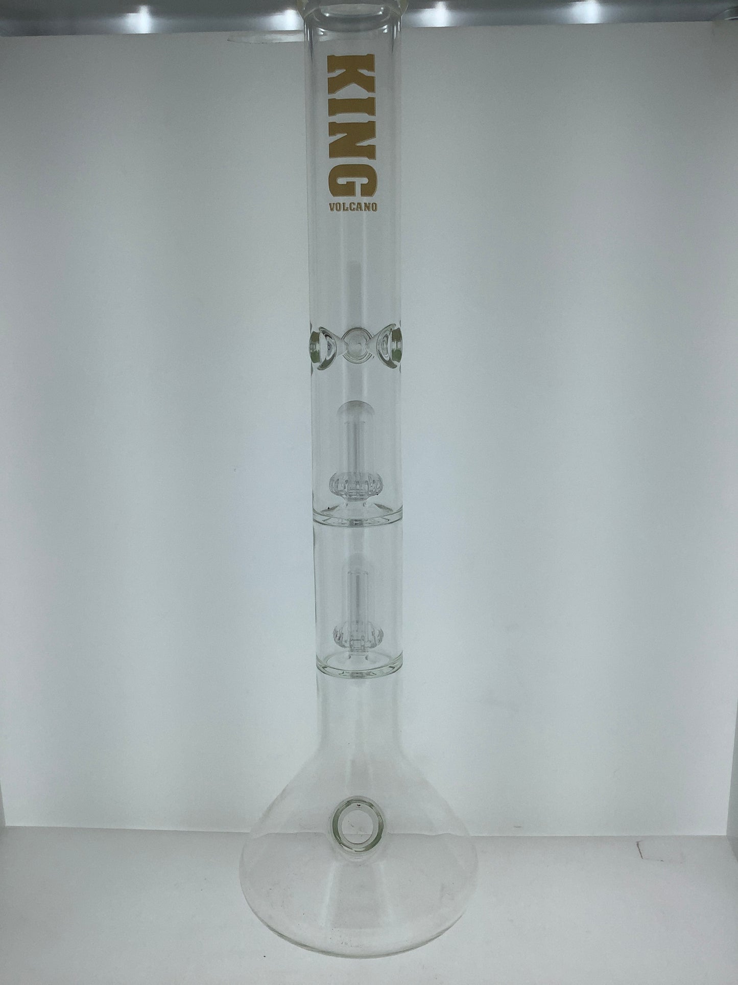 King Volcano 20" Beaker w/ Double Perc