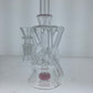 8" Double Uptake Recycler w/ Showerhead Perc & Pass Through