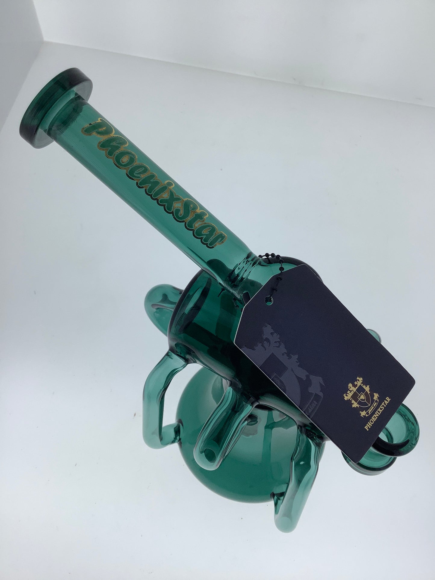 Phoenix 8" Full Color Recycler Rig w/ Dual Uptake