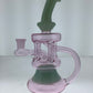 8" Color Recycler Rig w/ Showerhead Perc