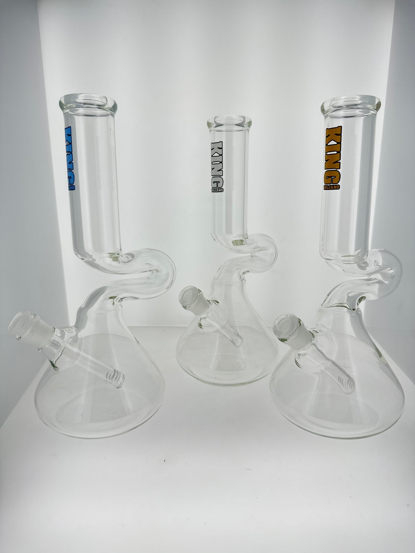 King Volcano Single Kink Beaker