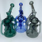 Phoenix 8" Full Color Recycler Rig w/ Dual Uptake