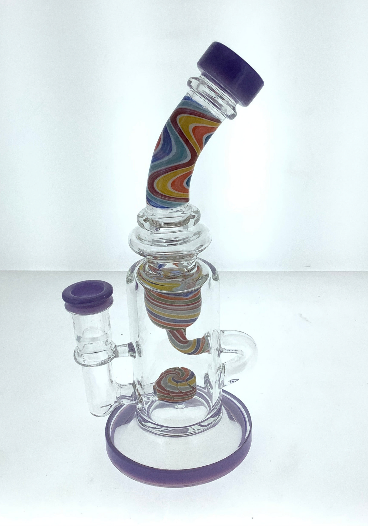 9in WigWag Incycler with Colored Accents