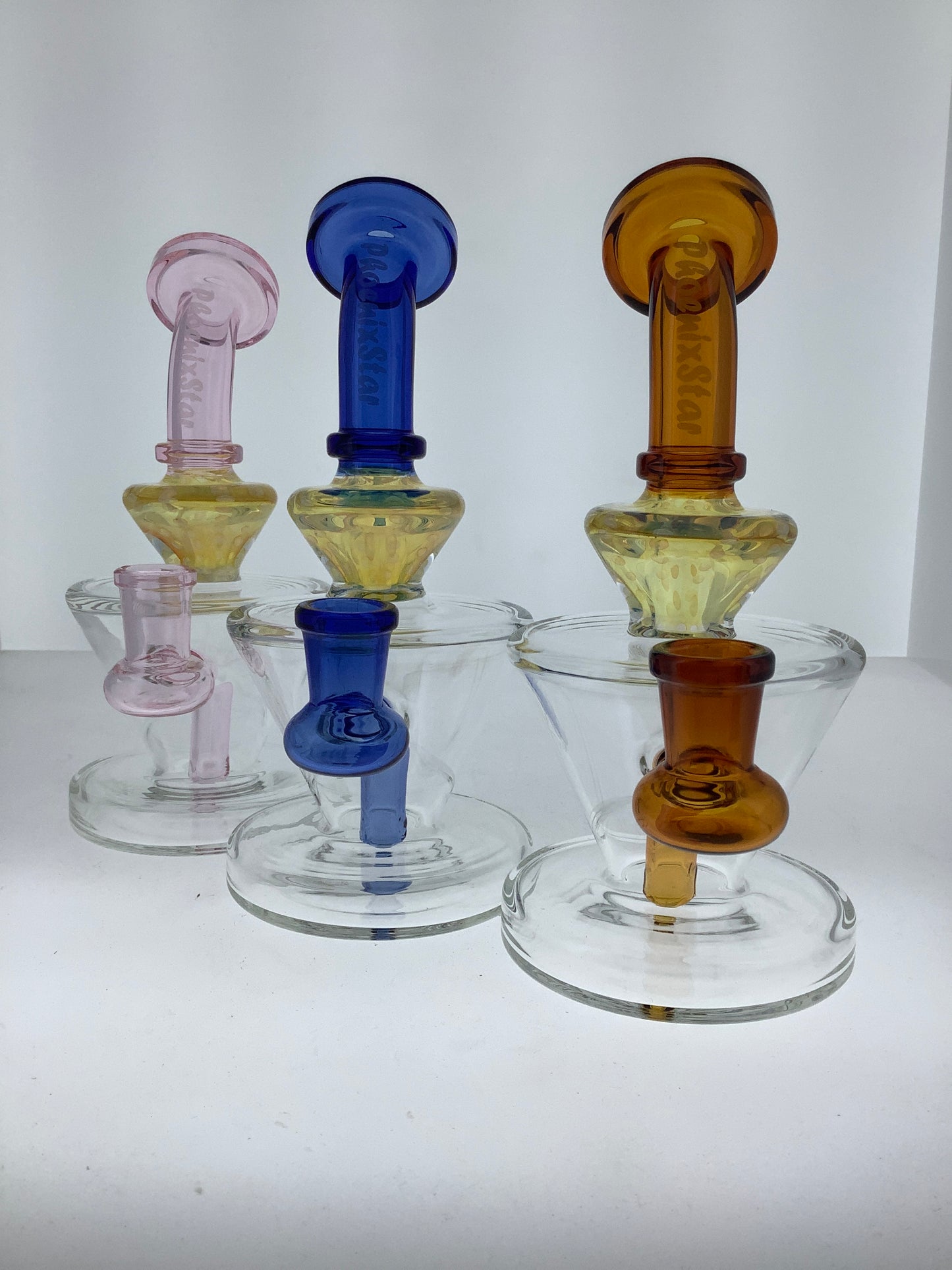 7" Phoenix Star Fumed Color Neck Rig