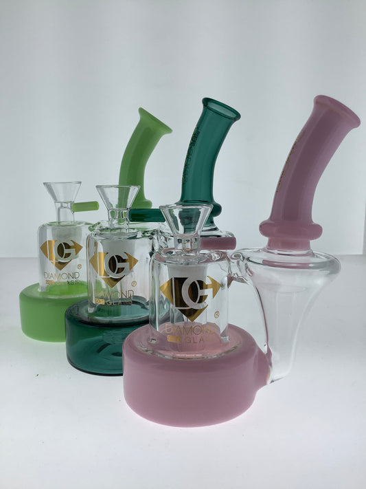 6" Diamond Glass Color Recycler