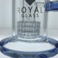 8.5" Royal Glass Rig w/ Matrix Rig & Color Accents