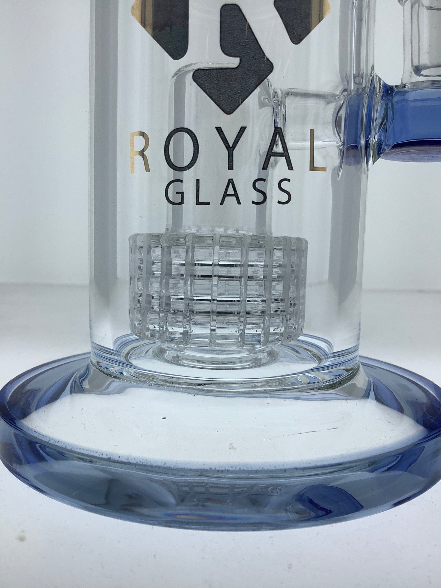 8.5" Royal Glass Rig w/ Matrix Rig & Color Accents