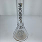 Phoenix 10"Diamond Base Beaker w/ Color