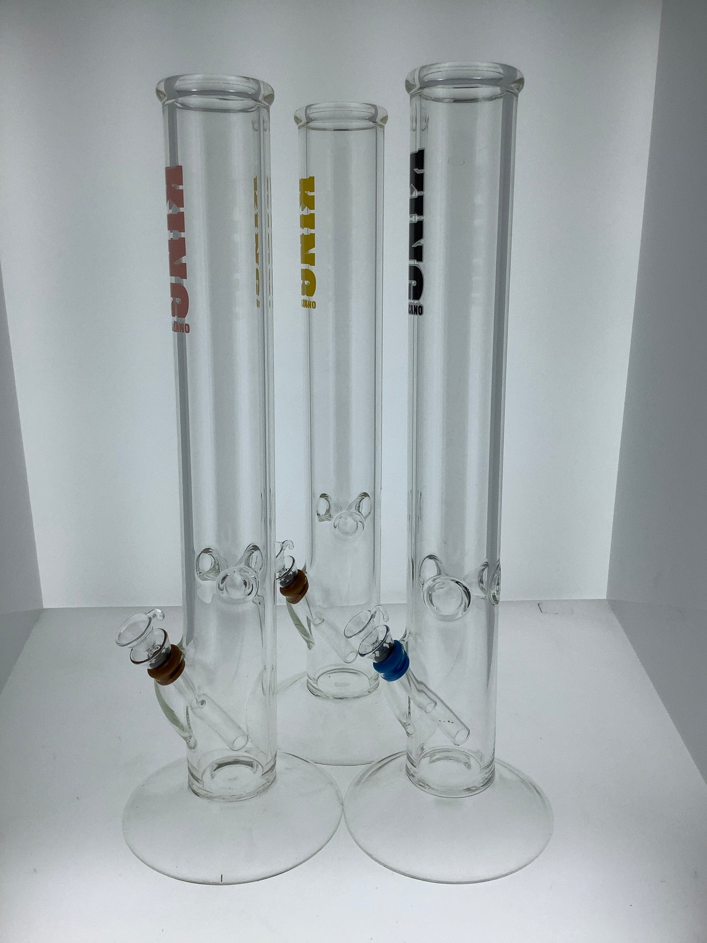 King Volcano 15" 9mm Straight Tube w/ Ice Catch