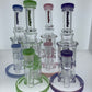 10" Phoenix Bent Neck Rig w/ Straight Fab & Matrix Perc w/ logo