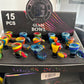 14mm Assorted Linework Slide/Bowl Display/singles