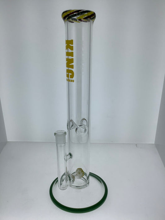King Volcano 15" Straight Rig w/ Color Matrix Perc & Worked Mouth