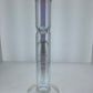 12"Holographic Straight Tube w/ UV Showerhead Perc