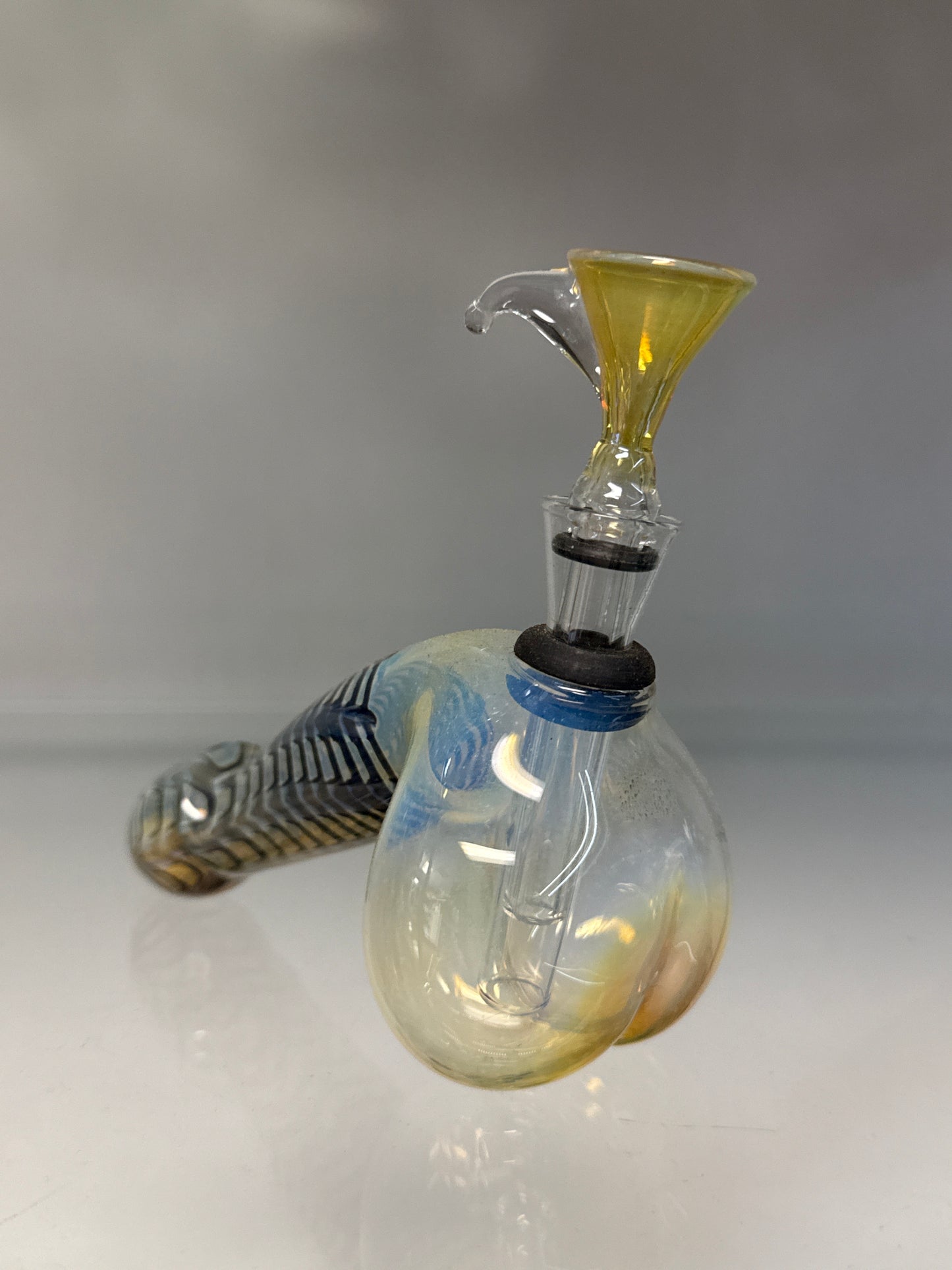 Penis and Balls Fume & Stringer 9mm Bubbler