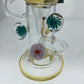 Phoenix 10" Bubble Trap Rig w/ Triple Marble
