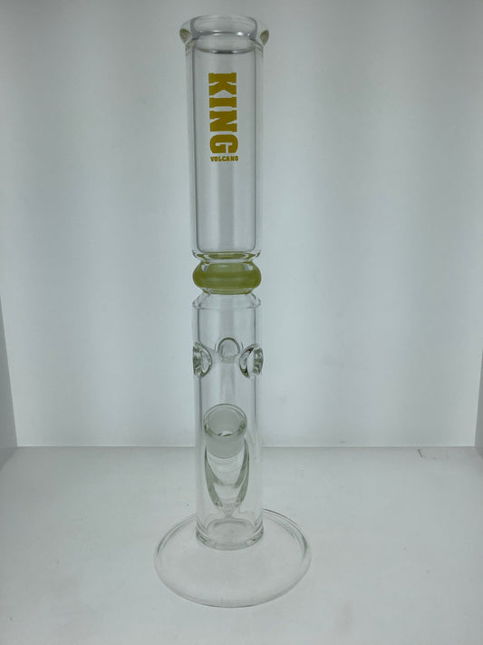 King Volcano 15" Straight Tube w/ Color Miris Ring