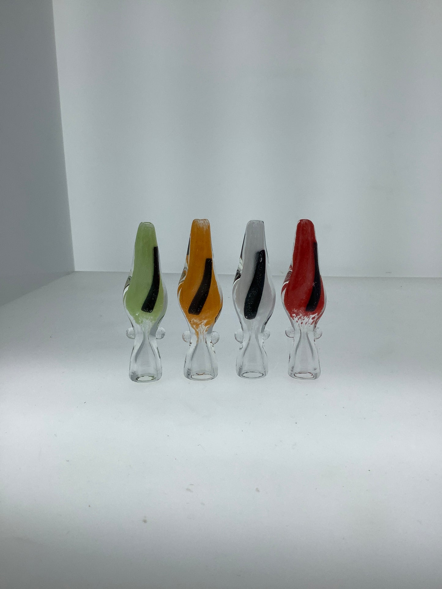 3“ Dichro Strip Chillum w/ Frit