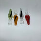 3“ Dichro Strip Chillum w/ Frit
